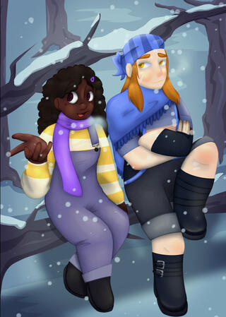 Piece for the Minecraft: Story Mode 2024 Winter Fanzine