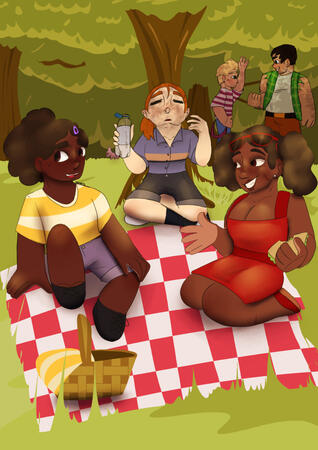 Piece for the Minecraft: Story Mode 2025 Summer Fanzine